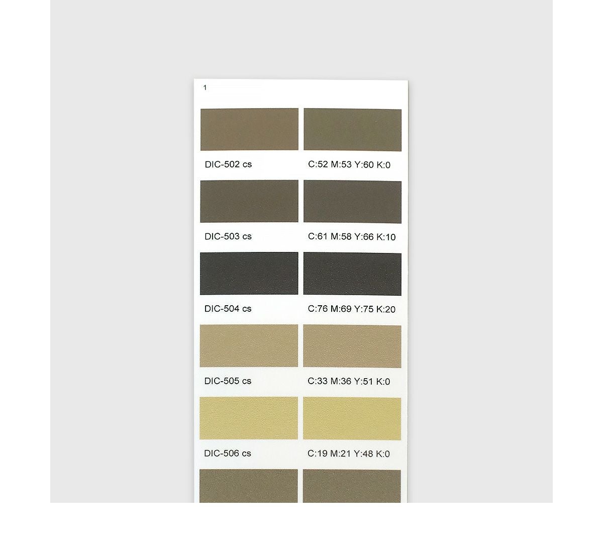 DICプロセスカラーノート IJリスト 第3巻 | DIC COLOR STORE